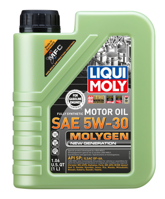 compare product LIQUI MOLY 1L Molygen New Generation Motor Oil SAE 5W30