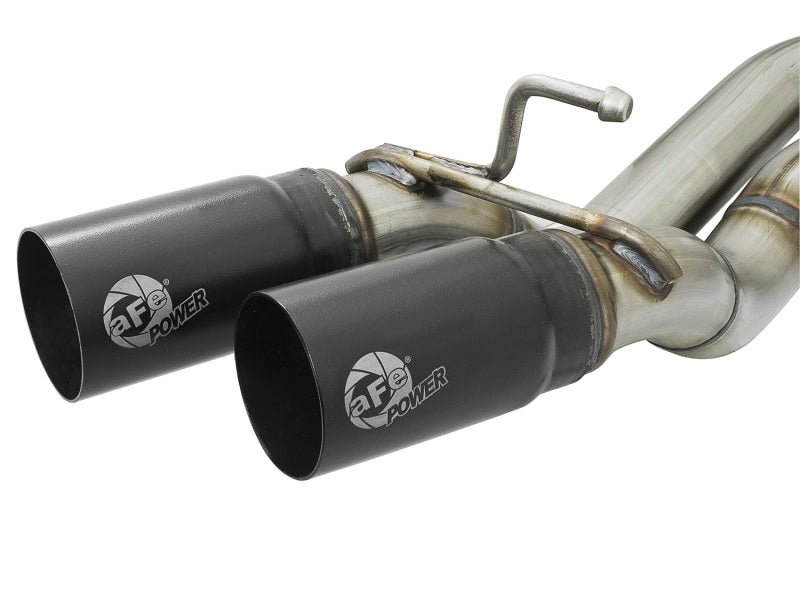 aFe Rebel Exhausts Cat - Back SS 16 Toyota Tacoma V6 - 3.5L w/ Black Tips - My Store