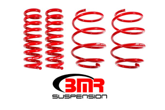 compare product BMR 16-17 6th Gen Camaro V8 Performance Version Lowering Springs (Set Of 4) - Red