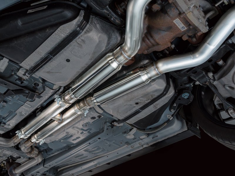 AWE Tuning 18 - 23 S550 Mustang GT SwitchPath Exhaust - Diamond Black Tips - My Store