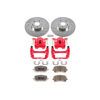 compare product Power Stop 03-08 Pontiac Vibe Front Z26 Street Warrior Brake Kit w/Calipers
