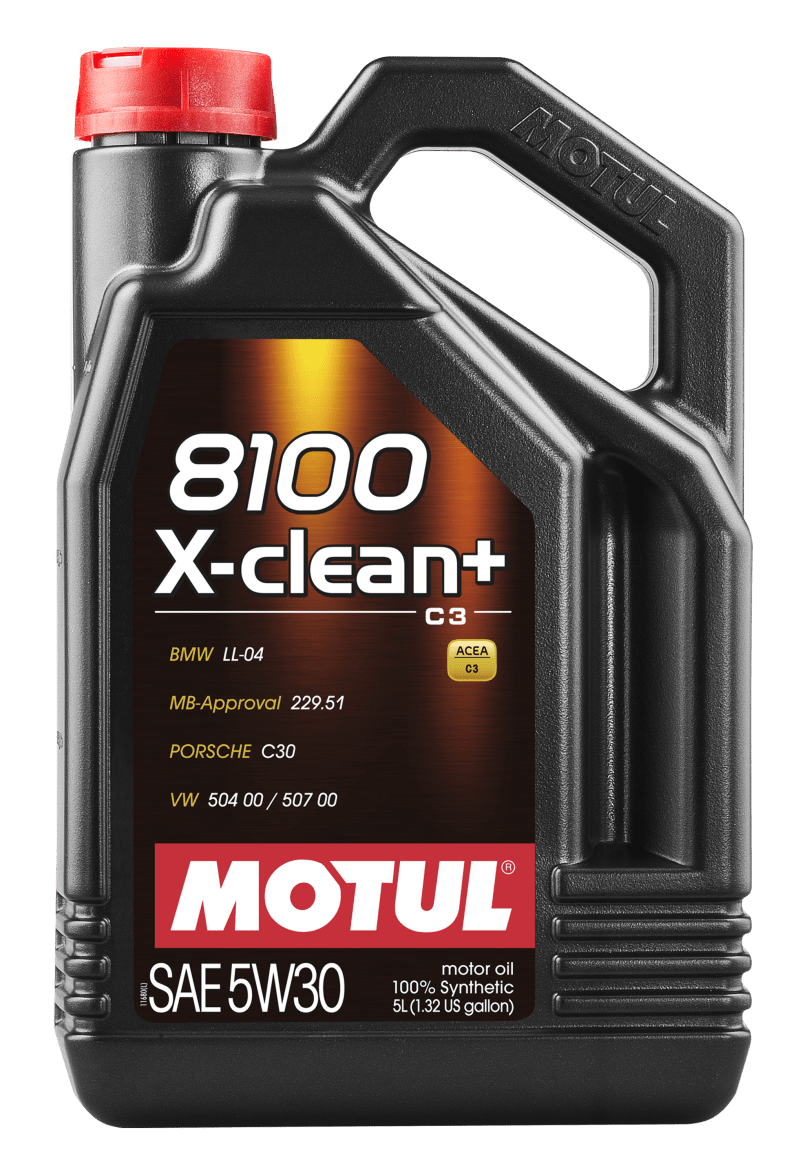 Motul 5L Synthetic Engine Oil 8100 5W30 X - CLEAN Plus - My Store