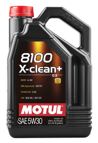 Motul 5L Synthetic Engine Oil 8100 5W30 X - CLEAN Plus - My Store