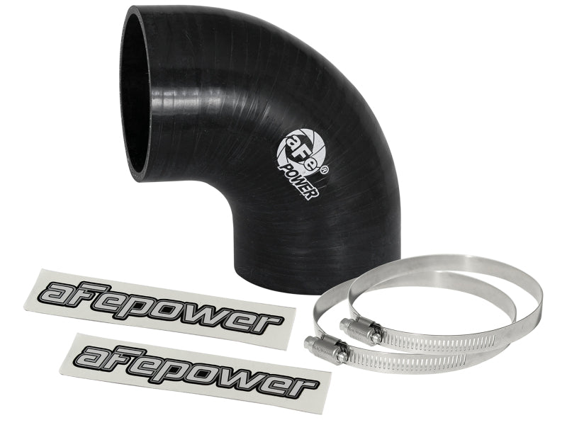 aFe Magnum FORCE Intake Coupling Kit (3 IN ID x 90 - Deg.) Elbow Coupler - Black - My Store