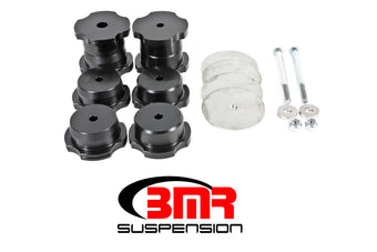 compare product BMR 16-17 6th Gen Camaro Rear Cradle Bushing Kit (Delrin) - Black
