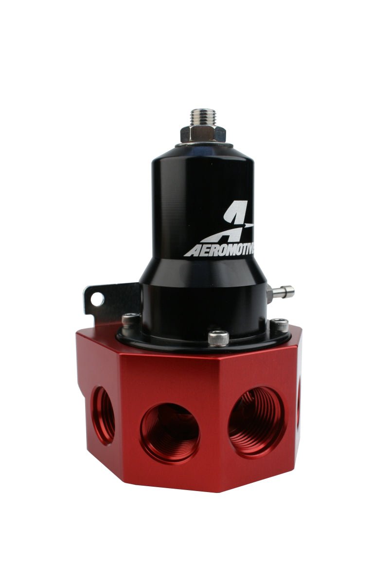 Aeromotive Regulator - 30 - 120 PSI - .500 Valve - 4x AN - 08 and AN - 10 inlets / AN - 10 Bypass - My Store