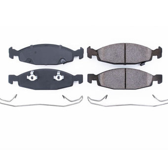 compare product Power Stop 99-03 Jeep Grand Cherokee Front Z17 Evolution Ceramic Brake Pads w/Hardware