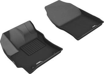 compare product 3D MAXpider 2019-2020 Toyota Corolla Hatchback Kagu 1st Row Floormats - Black