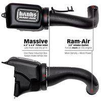 Banks Power 18 - 21 Jeep 2.0L Turbo Wrangler (JL) Dry Filter Ram - Air Intake System - My Store