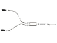 aFe Apollo GT Series 3 IN 409 SS Cat - Back Exhaust System w/ Black Tip GM Sierra 1500 09 - 18 - My Store