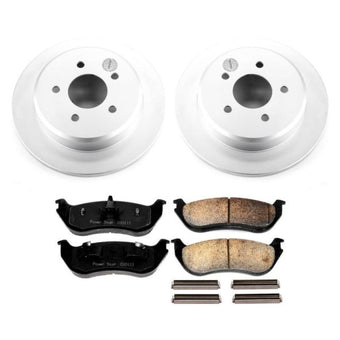 compare product Power Stop 96-02 Ford Crown Victoria Rear Z17 Evolution Geomet Coated Brake Kit