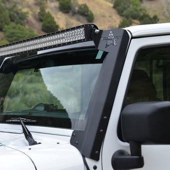 compare product Rock Slide 07-18 Jeep JK 2-4 Door JK 50In Led In Pillar Light Brackets