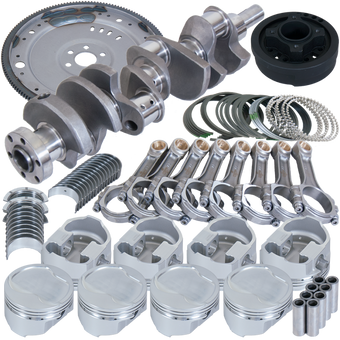 compare product Eagle Ford 302 3.000in Crank 5.090in I-Beam Rods 4.030in Pistons 164 Tooth FP Balanced Assembly