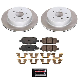 compare product Power Stop 2009 Infiniti FX35 Rear Semi-Coated Rotor Kit