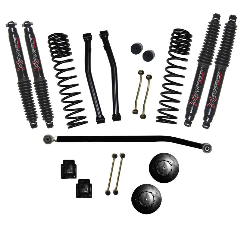 Skyjacker 2020 Jeep Gladiator JT - Rubicon Suspension Lift Kit 3.5in Fr 2in Rr w/ Black Max Shocks - My Store