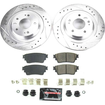 compare product Power Stop 2018 Mitsubishi Eclipse Cross Rear Z23 Evolution Sport Brake Kit