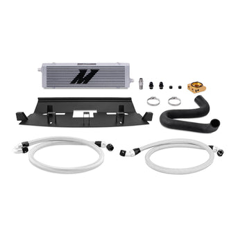 compare product Mishimoto 2018+ Ford Mustang GT Thermostatic Oil Cooler Kit - Silver