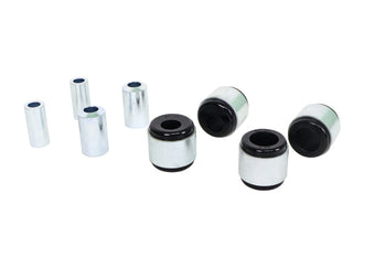 compare product Whiteline 21-25 Ford Mustang Mach-E Fixed Rear Control Arm Upper - Inner & Outer Bushing Kit