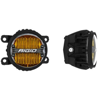 compare product Rigid Industries 12-18 Subaru BRZ / 12+ WRX STI s360-Series 4in LED SAE J583 Fog Light kit - Yellow