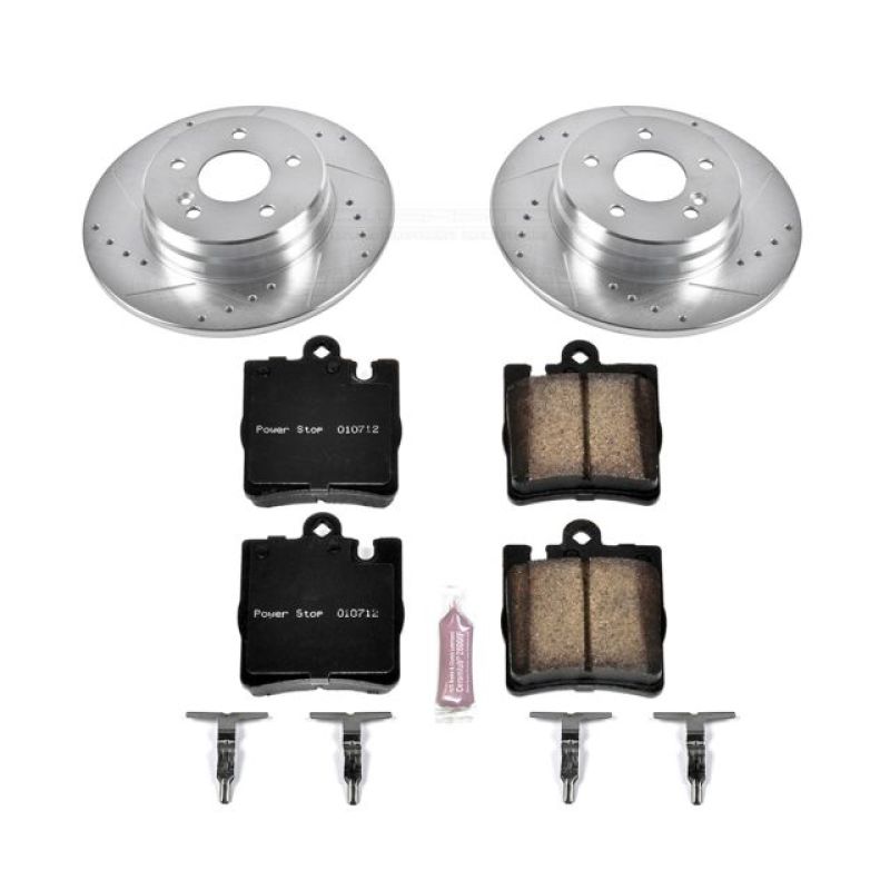 Power Stop 03 - 05 Mercedes - Benz C240 Rear Z23 Evolution Sport Brake Kit - My Store