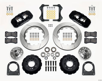 compare product Wilwood AERO6 Front Hub Kit 14.00in TCI-IFS 71-78 (Pinto Based)