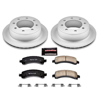 compare product Power Stop 06-17 Chevrolet Express 2500 Rear Z17 Evolution Geomet Coated Brake Kit