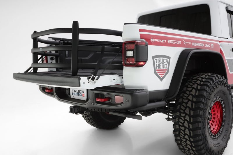 AMP Research 20 - 22 Jeep Gladiator (Does Not Work w/Tonneau Cvrs) Bedxtender HD Sport - Black - My Store