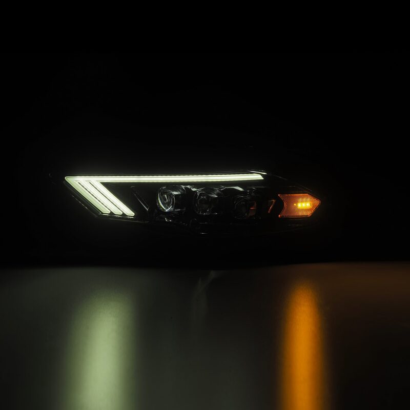 AlphaRex 18 - 22 Ford Mustang NOVA - Series LED Projector Headlights Alpha - Black - My Store