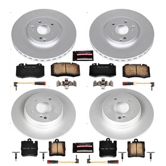 compare product Power Stop 2004 Mercedes-Benz C230 Front & Rear Z23 Coated Brake Kit