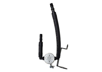 compare product J&L 05-23 Dodge Charger 5.7L Hemi Passenger Side Oil Separator 3.0 - Clear Anodized