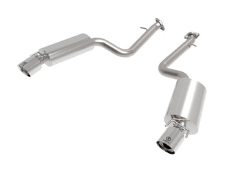 compare product aFe Lexus IS350 14-22 V6-3.5L Takeda Axle-Back Exhaust System- Polished Tip