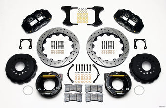 compare product Wilwood Narrow Superlite 4R Rear P-Brk Kit 12.88in Drilled Chevy 12 Bolt-Spec 3.15in Bearing