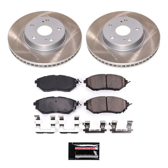 compare product Power Stop 2015 Subaru Legacy Front Semi-Coated Rotor Kit