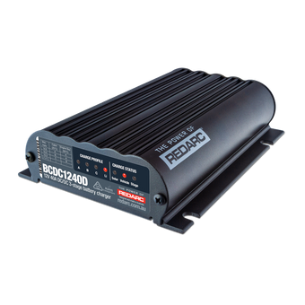 compare product REDARC DC/DC Dual Input In-Vehicle Battery Charger - 12V 40A