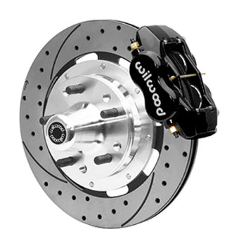 compare product Wilwood 55-57 Chevrolet Bel Air Forged Dynalite Front Big Brake Kit - Black