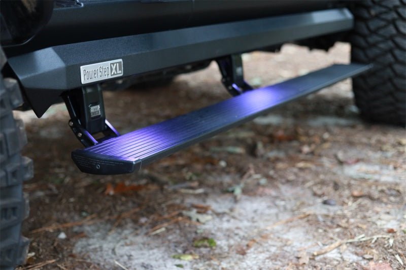 AMP Research 2021 Ford F - 150 SuperCrew & 22 - 23 F - 150 Lightning CC PowerStep XL - Black - My Store