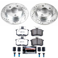 Power Stop 96 - 01 Audi A4 Quattro Rear Z26 Street Warrior Brake Kit - My Store