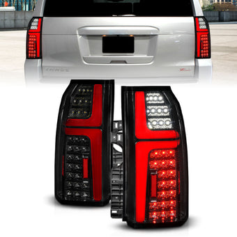 compare product ANZO 15-20 Chevrolet Tahoe Sequential LED Tube Taillights Black
