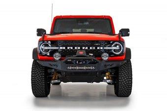 compare product Addictive Desert Designs 2021+ Ford Bronco Rock Fighter Front Bumper - Hammer Black