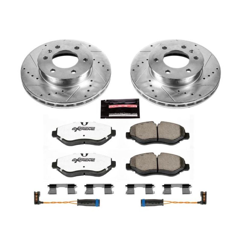 Power Stop 07 - 09 Dodge Sprinter 2500 Front Z36 Truck & Tow Brake Kit - My Store