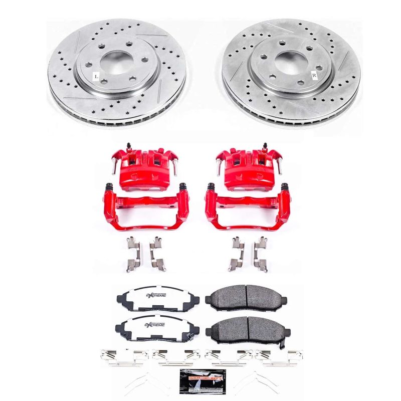 Power Stop 2019 Nissan Frontier Front Z36 Truck & Tow Brake Kit w/Calipers - My Store