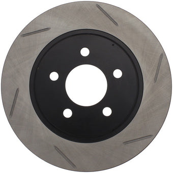 compare product StopTech Power Slot 05-10 Mustang V6/4.0L / GT V8-4.6L Rear Right Slotted Rotor