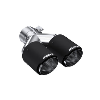 compare product MBRP Universal Carbon Fiber Dual Tip 3.5in OD/2.5in Inlet