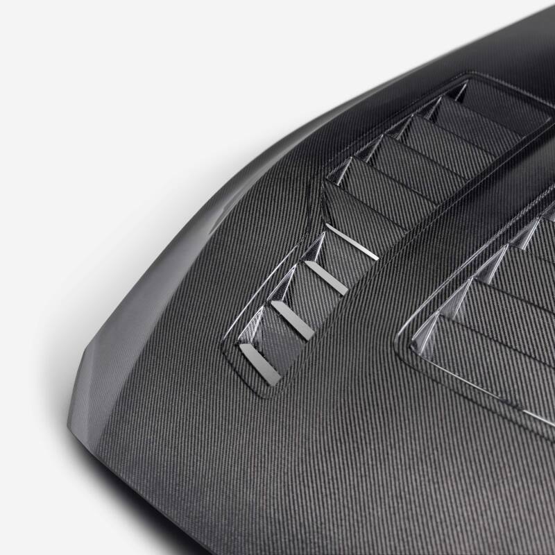 Anderson Composites 2024 Ford Mustang Type - GT4 Double - Sided Carbon Fiber Hood - My Store
