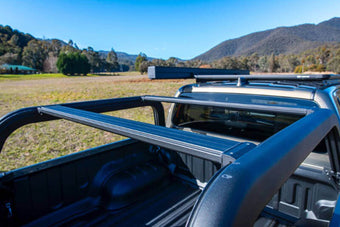 compare product ARB 22-25 Toyota Tundra Bed Rack 55in Cross Bars - Pair