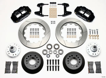 compare product Wilwood Narrow Superlite 6R Front Hub Kit 14.00in 74-80 Pinto/Mustang II Disc Spindle only