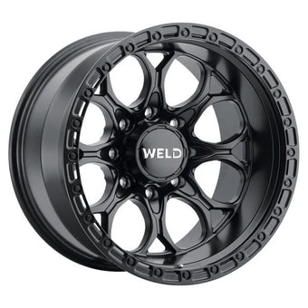 compare product Weld Off-Road 20x9 / BP 8x165.1 / ET 00 / BS 5.00 / Ledge 8 Wheels Satin Black / Black Ring 125.1