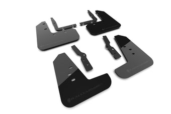 compare product Rally Armor 24-26 Ford Mustang Black UR Mud Flap w/ Metallic Black Logo