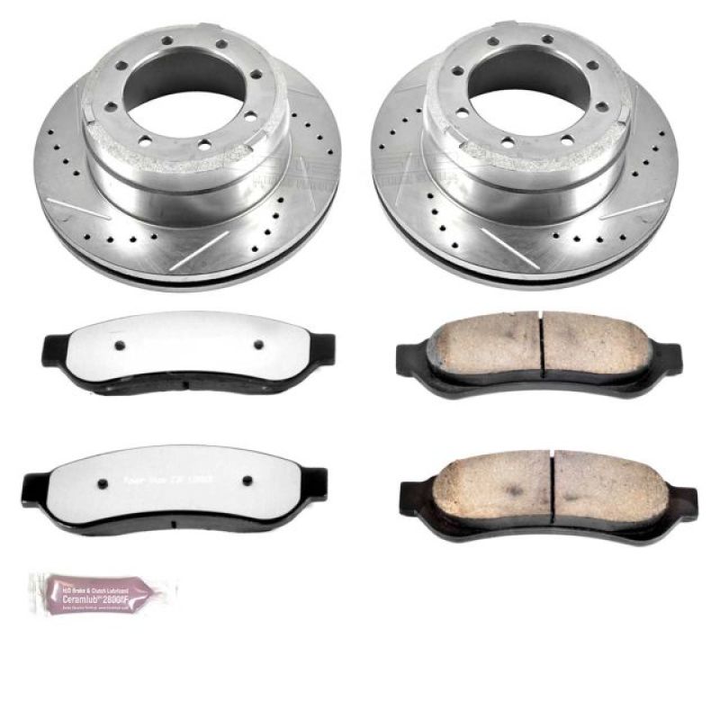 Power Stop 05 - 10 Ford F - 350 Super Duty Rear Z36 Truck & Tow Brake Kit - My Store