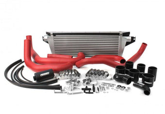 compare product PERRIN 08-14 Subaru STI Front Mount Intercooler Boost Tubes + Hardware - Red Tubes